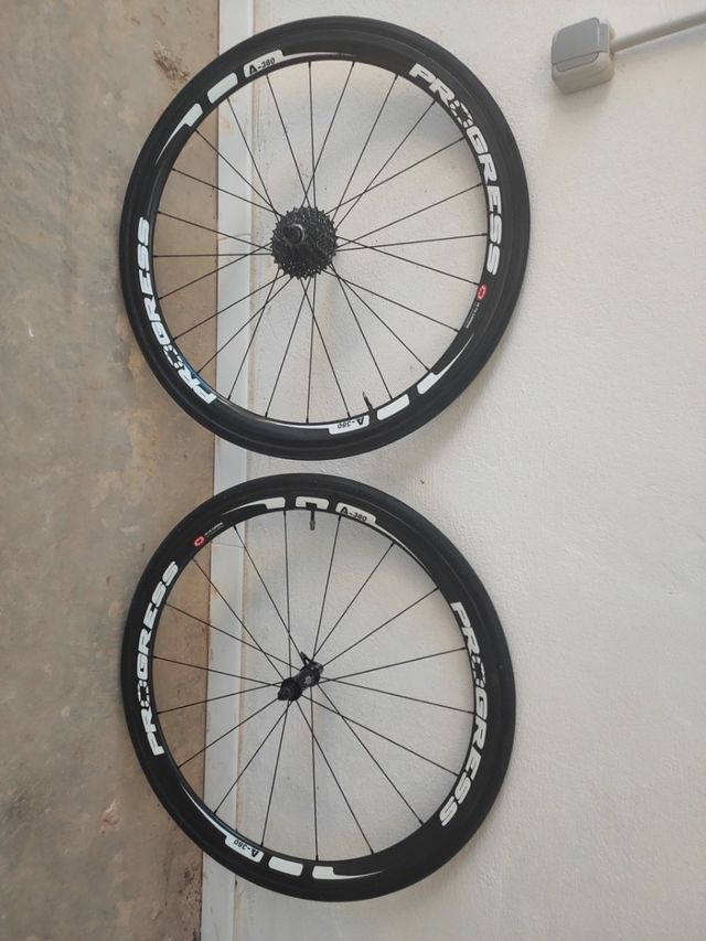 Ruedas carbono de zapata