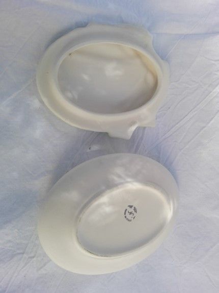 Joyero porcelana blanca