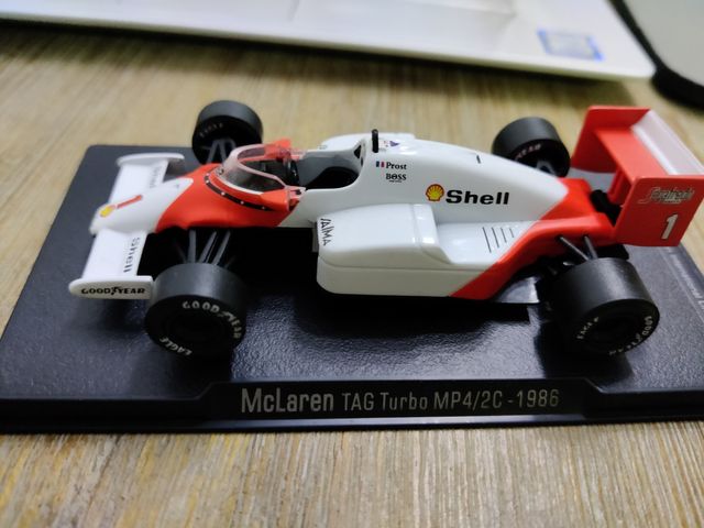 McLaren TAG Turbo MP4/2C 1986 Alain Prost 1/43