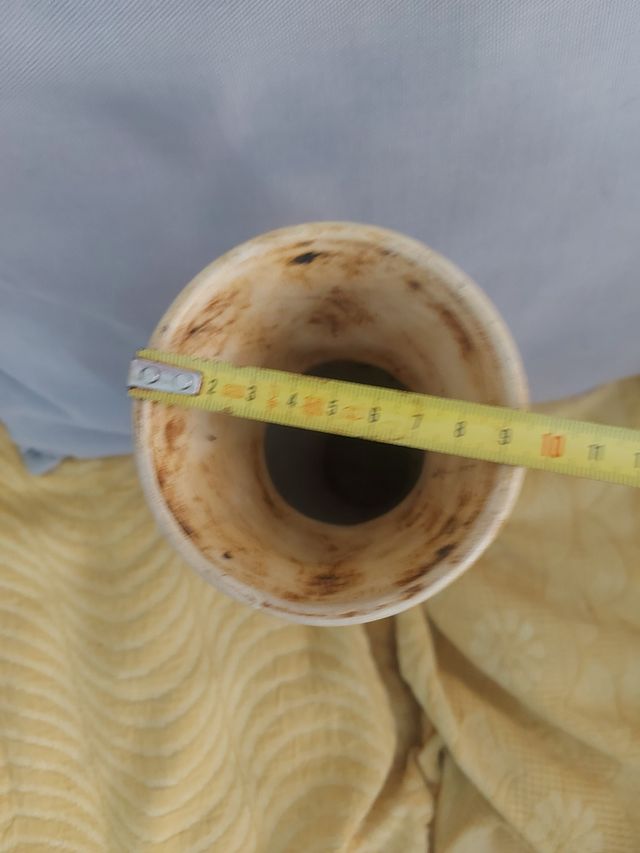 Jarrón anfora artesanal