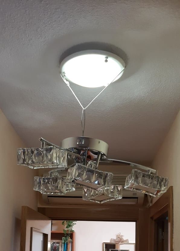 Lámparas cristal con leds