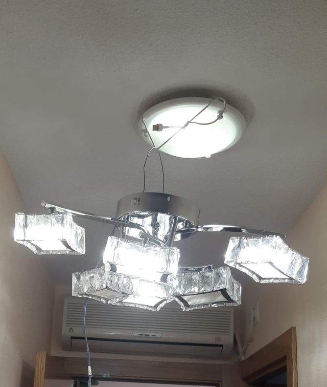 Lámparas cristal con leds