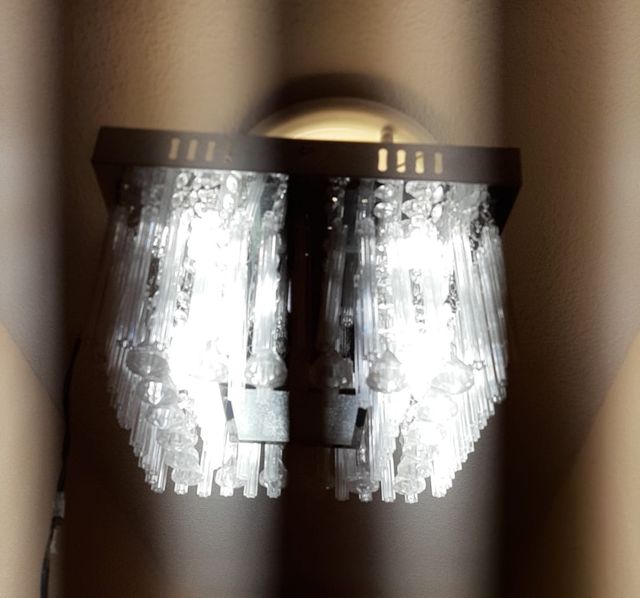 Lámparas cristal con leds