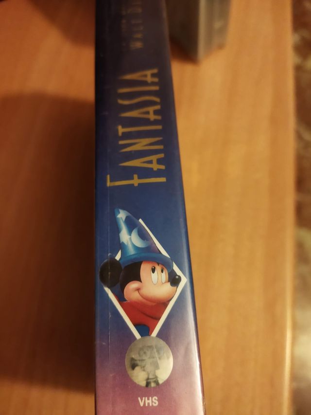 Película VHS Fantasía Disney