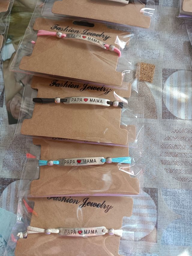 pulseras para regalar desde 1'5-3€-6€