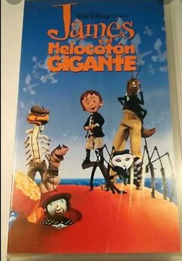 PELÍCULA VHS JAMES Y EL MELOCOTÓN GIGANTE