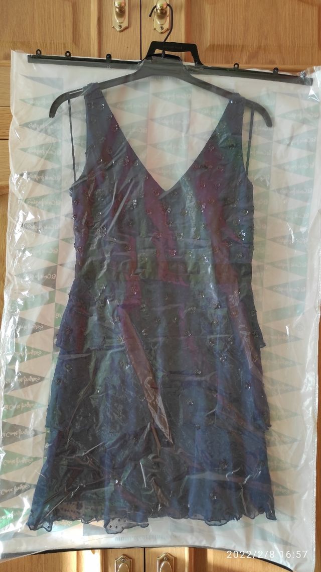 Vestido fiesta azul de Tintoretto