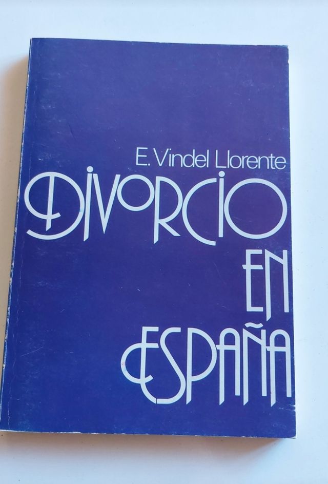Libro el divorcio en España