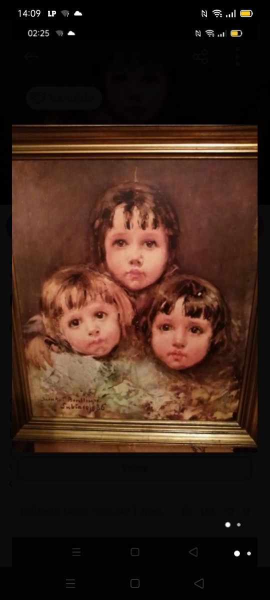 lote de cuadros antiguos