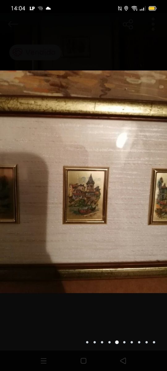 lote de cuadros antiguos