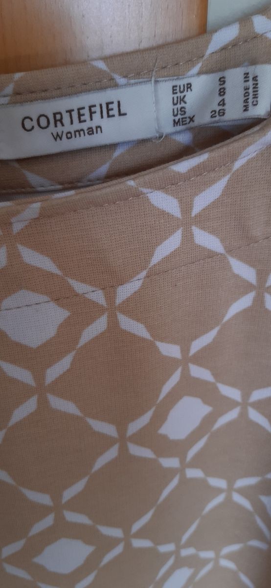 Vestido T.S manga tres cuartos de Cortefiel 