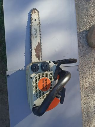 Motosierra de poda stihl ms 190 de segunda mano por 230 EUR en Madrid en  WALLAPOP