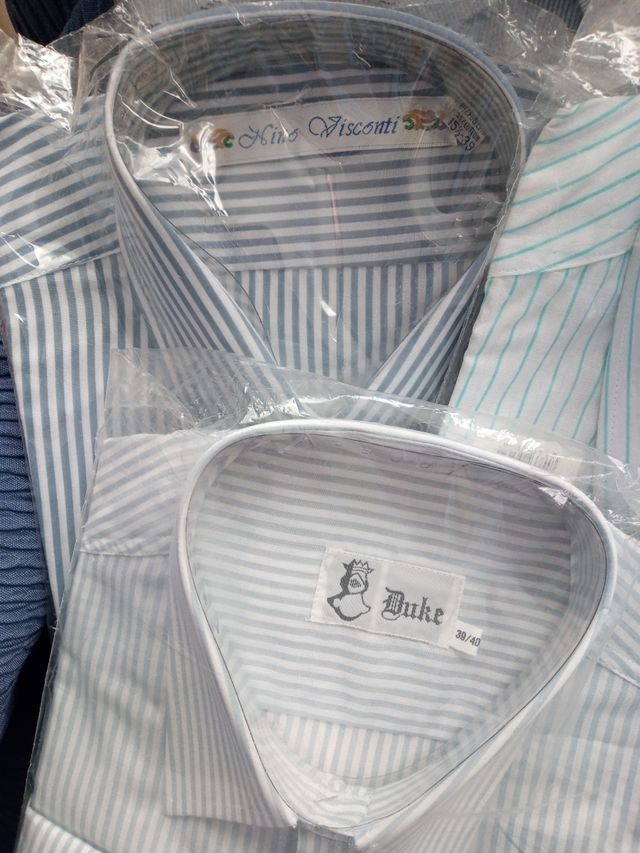 Camisas manga larga hombre nuevas