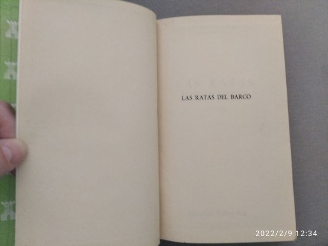 LIBRO "LAS RATAS DEL BARCO"