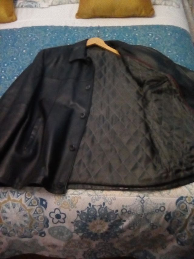 Chaqueta caballero de cuero