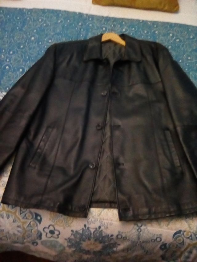 Chaqueta caballero de cuero