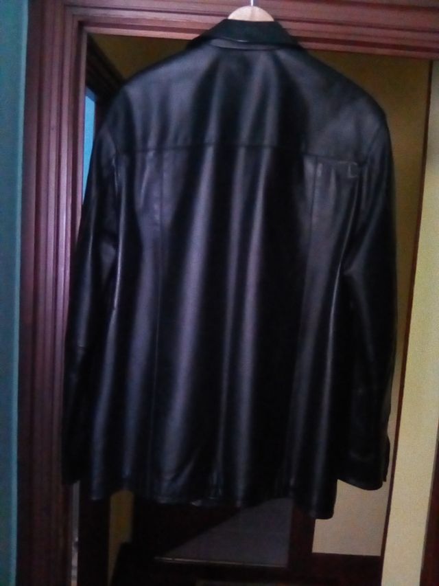 Chaqueta caballero de cuero