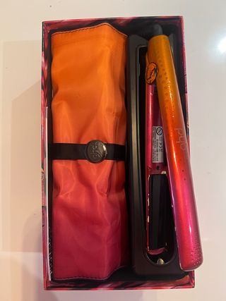 Plancha GHD V CORAL rosa y naranja. de segunda mano por 50 EUR en Madrid en  WALLAPOP