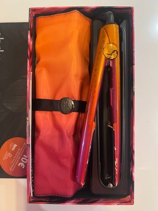 Plancha GHD V CORAL rosa y naranja. de segunda mano por 50 EUR en Madrid en  WALLAPOP