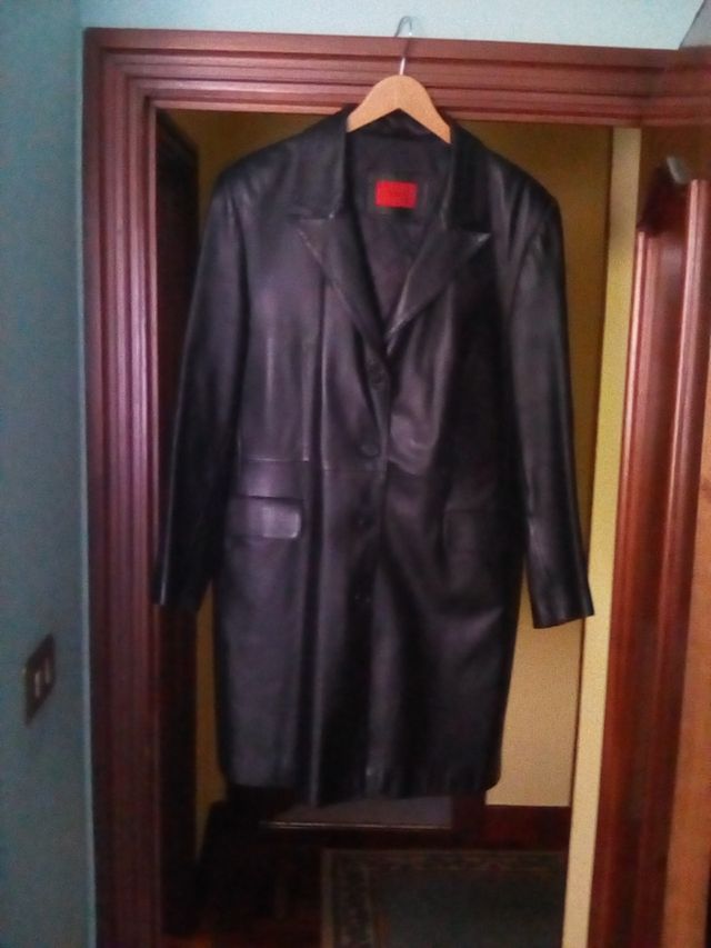 Chaqueta Sra de cuero