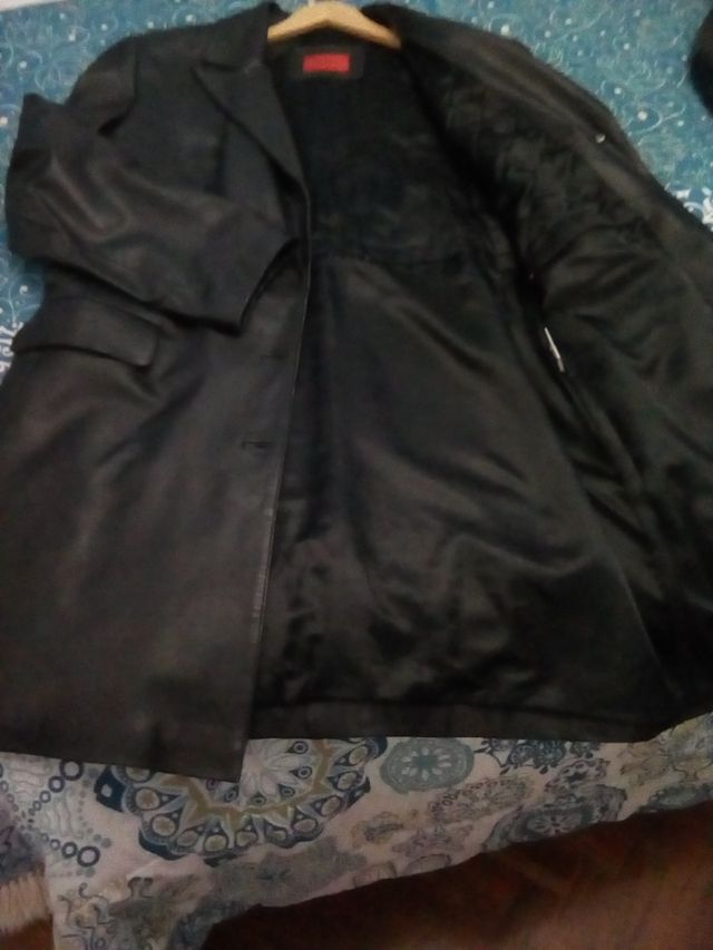 Chaqueta Sra de cuero
