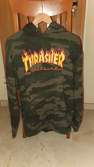 SUDADERA THRASHER Original Talla s de segunda mano por 40 EUR en Boadilla  del Monte en WALLAPOP