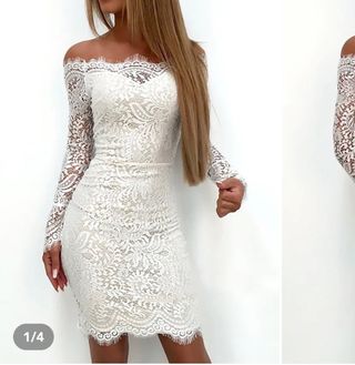 Vestido para boda civil de segunda mano en Madrid en WALLAPOP