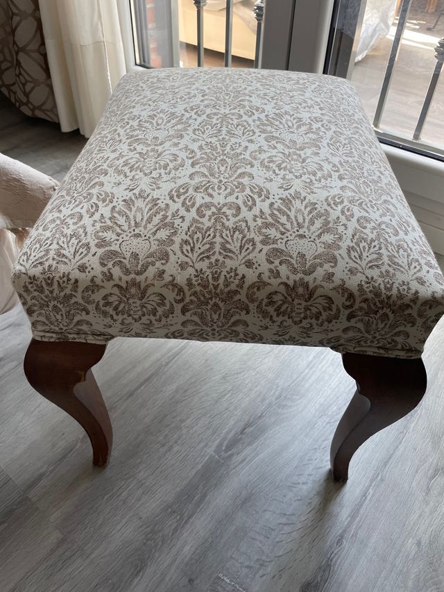 Descalzadora ANTIGUA tapicería nueva