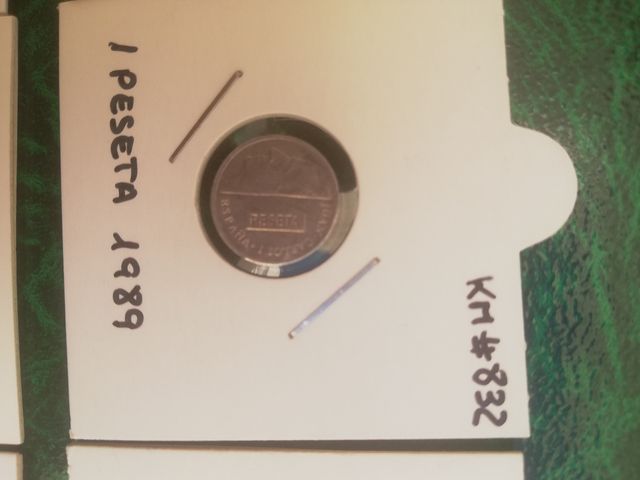 Monedas colección Franco y Juan Carlos