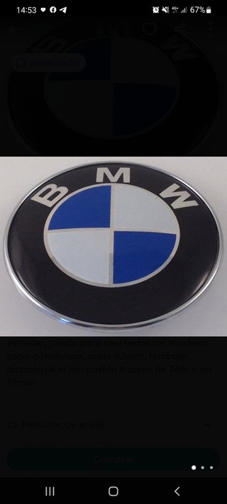 anagrama bmw 82mm
