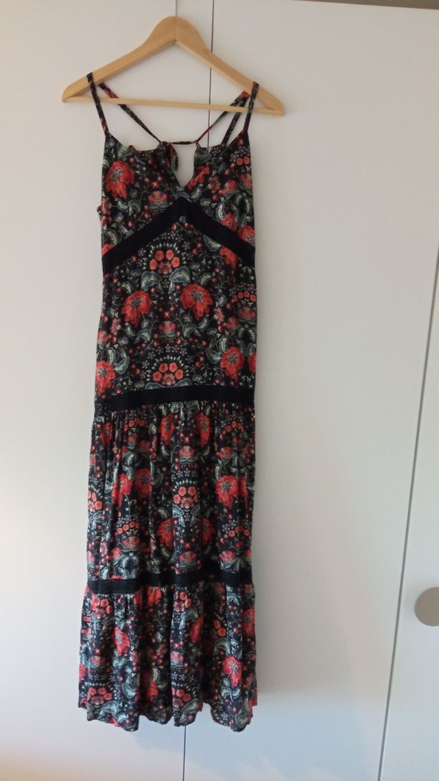 Vestido largo de tirantes Tintoretto 