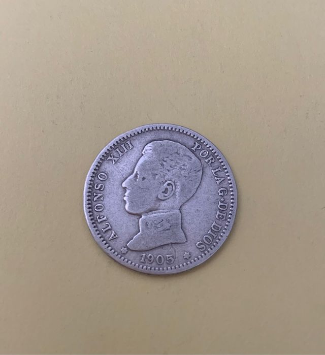 1 peseta Alfonso XIII 1905