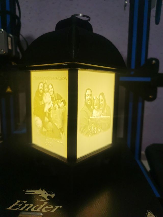 Lamparas personalizadas 3D