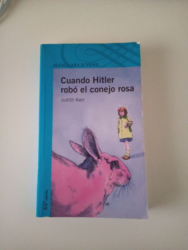 Libro Cuando Hitler robó el conejo rosa