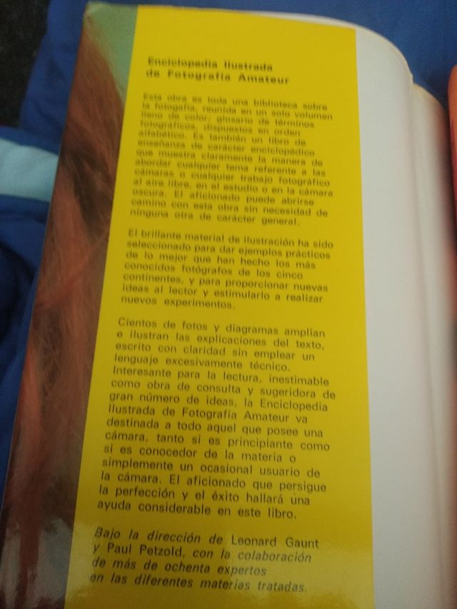 libro de fotografía amateur