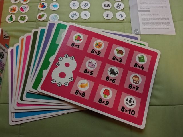 Juego educativo: tablas de multiplicar