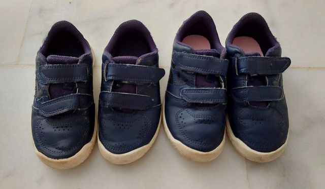 Tenis de niña talla 27 y 29