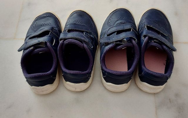 Tenis de niña talla 27 y 29