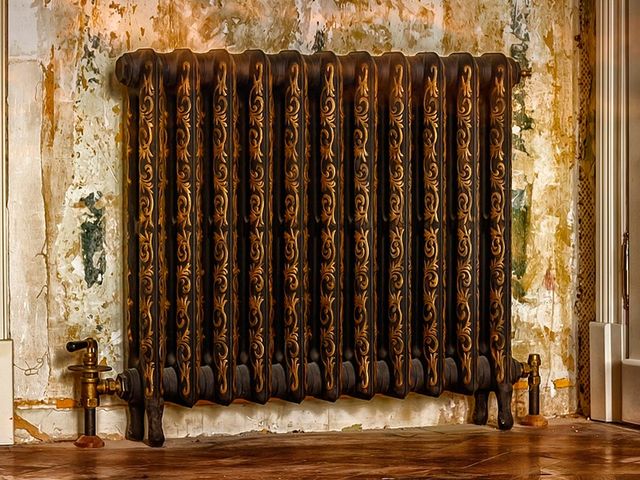 Radiador antiguo Labrado..