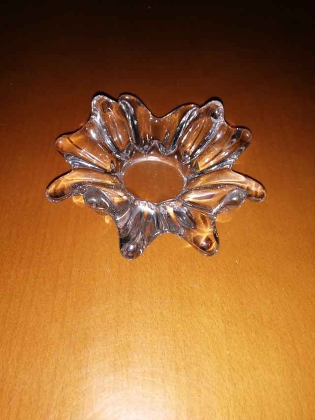 Porta velas cristal murano