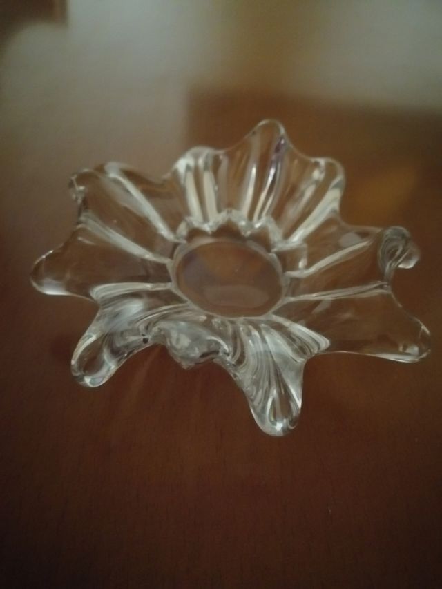 Porta velas cristal murano