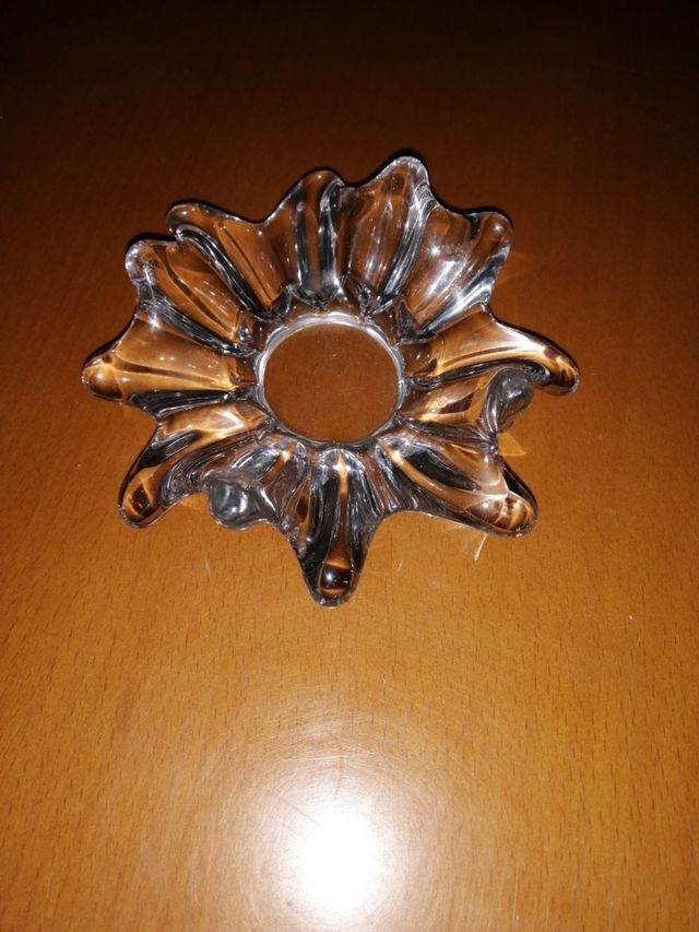 Porta velas cristal murano