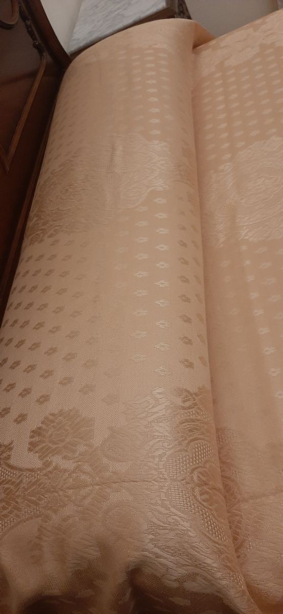 colcha seda adamascada nueva