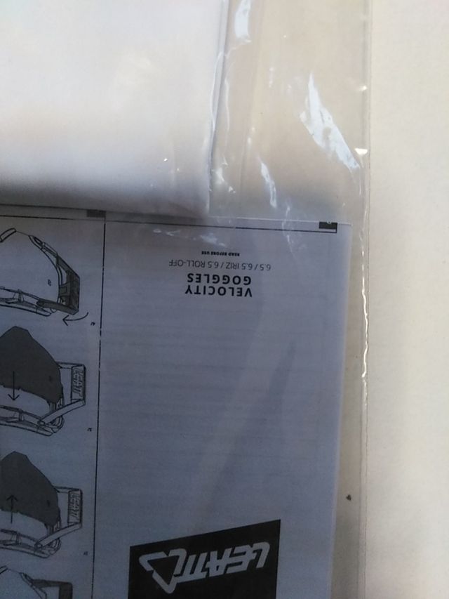 moto Leatt tirables gafas enduro