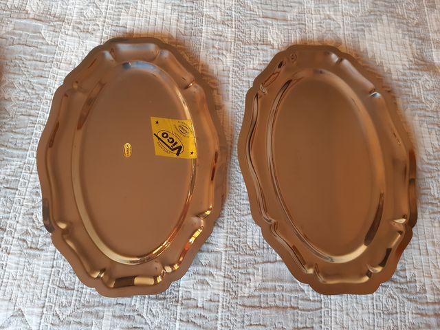 JUEGO BANDEJAS ACERO INOXIDABLE