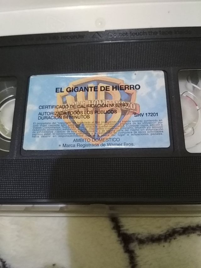 VHS surtido de películas,