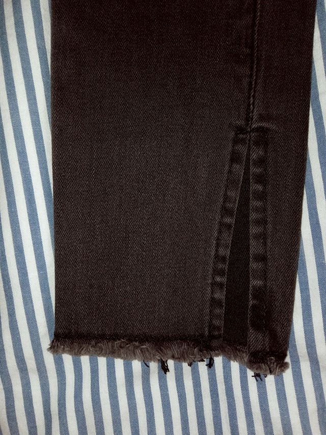 Vaquero pitillo negro de Vila y talla XS