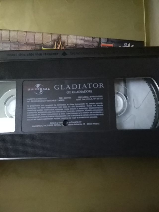 VHS, GLADIATOR