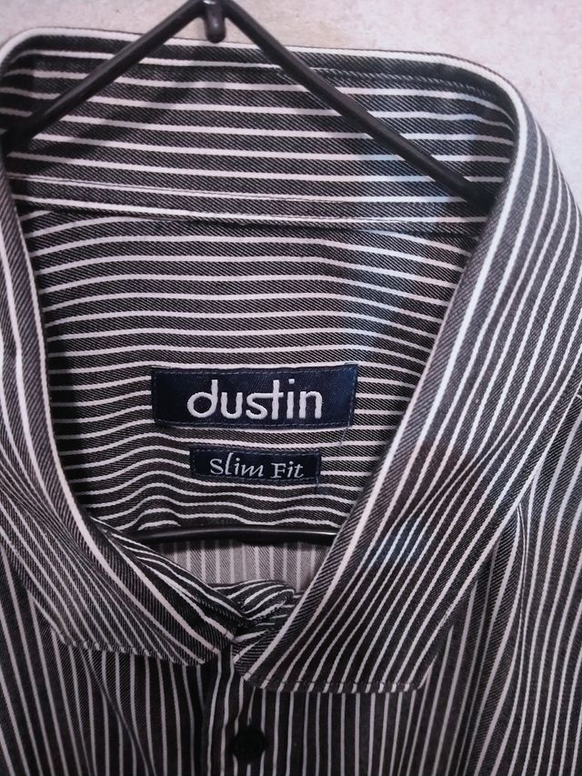 camisa rayas negras t.42