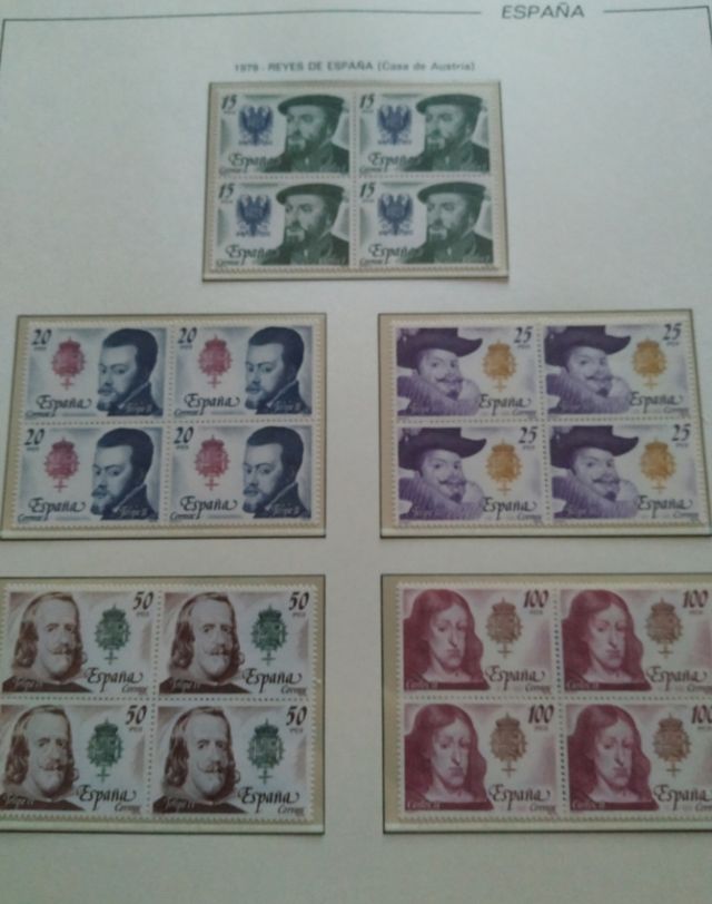 Colección sellos muy cuidada. 1962-1992,